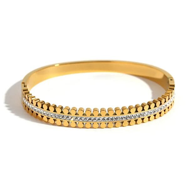 Velora 18k Gold Plated Bangle