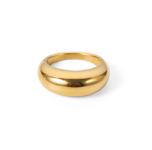 Brooch 18k Gold plated Ring